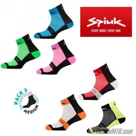 Download SPIUK Anatomic cycling socks 3 pack - TiendaMTB.com