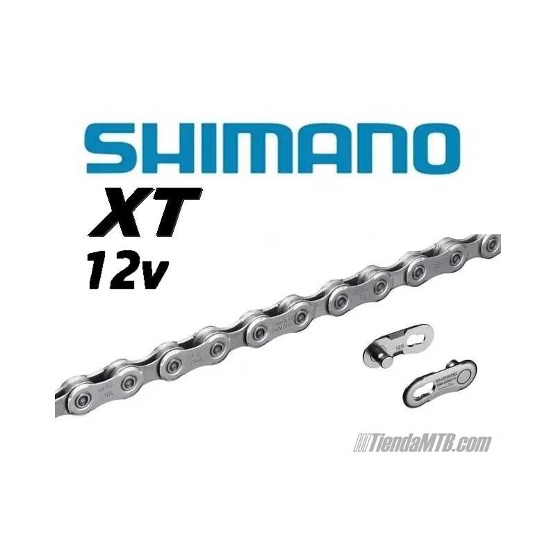 ▷ Cadena SHIMANO XT 12 velocidades 116l