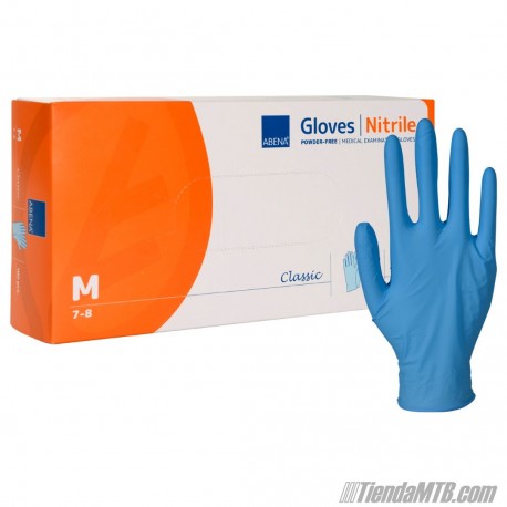 Guantes de nitrilo caja 100 unidades