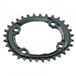 Osymetric oval chainring for Shimano XTR