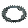 Osymetric oval chainring for Shimano XTR