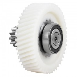 Engranaje de plástico blanco motor Bafang M400