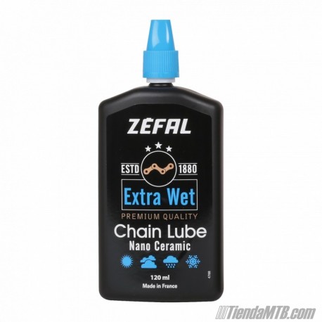 Zefal Extra Wet ceramic chain lubricant 125ml/4oz